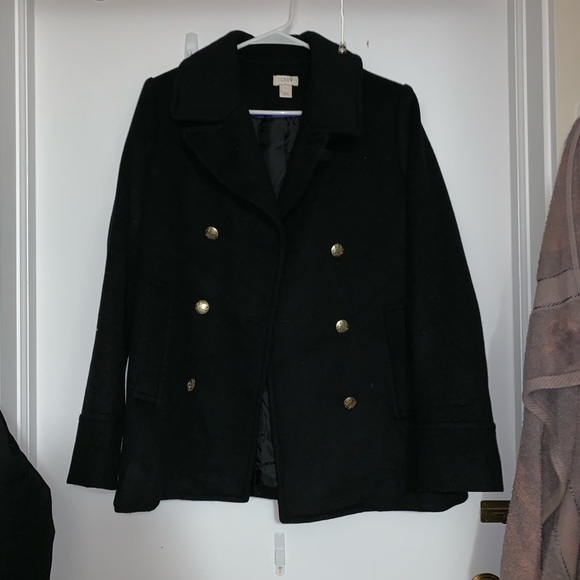 J.Crew Wool Coat with Buttons